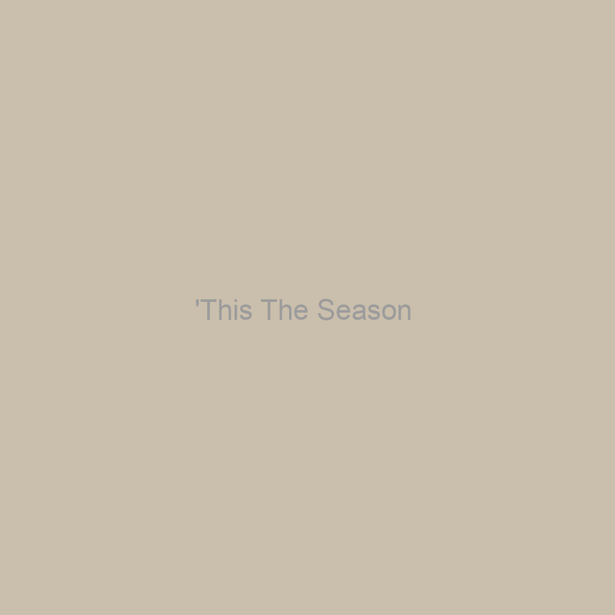 'This The Season / Christmas Snow Globe Placeholder Image